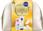 Nivea Ajándékcsomag: NIVEA Q10 ránctalanító nappali arckrém SPF 15, 50 ml + NIVEA micellás víz érzékeny bőrre 100 ml + NIVEA Q10 3 az 1-ben kézkrém, 100 ml + Ajándéktáska