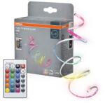 OSRAM - bandă LED RGB reglabilă FLEX TV MOOD 1, 5m LED/4W/5V + telecomandă (P228312)