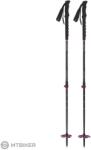 CAMP Ski Track Laser női botok, 80 - 130 cm, fekete/rózsaszín