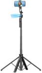 DEVIA Szelfibot tripod állvány ES086C17 70cm 6.7" fekete ST121850 (ST121850)