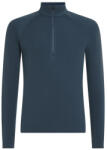 Icebreaker M 300 MerinoFine Polar LS Half Zip férfi funkcionális póló XL / kék/szürke