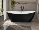 Ebaie Cada freestanding Zena, 170 cm, negru (ZEN-170-NE)