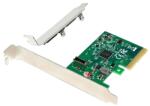 Inter-Tech Adaptor PCI-Express Inter-Tech ST-678, PCI-Express 3.0 x4 - USB 3.2 Gen 2x2 Type-E (20-pin) (88885681)