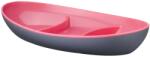 IRIS GONDOL G-606 AURA OVAL DIVIDED kétszínű osztott tányér (G-606)