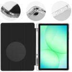 OBAL:ME MistyTab Samsung Galaxy Tab A11+ / Tab A9+ oldalra nyíló, kitámasztható tok, fekete