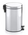 Roca Cos gunoi baie Roca Hotels, pe podea, 3 l, clapeta, metal, crom, A815487001 (A815487001) Cos de gunoi