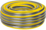 Strend Pro Kerti locsolótömlő, Strend Pro Garden Anti-torsion Plus, sárga/szürke, 1/2", 10 m, 30 bar, többrétegű PVC, UV-álló, csavarodásmentes (TC2560015)