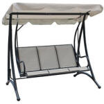 Strend Pro CASABLANCA 3 személyes hintaágy - bézs - 194x119x170cm (TC802254)