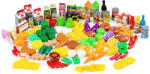 MULTISTORE Játék élelmiszerkészlet, Multistore HC356108 , gyümölcsök, 120 db, műanyag, valósághű, kreativitást fejlesztő, játékkonyhához és boltosdihoz, 3 éves kortól (TF889)