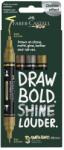 Faber-Castell Tükörmarker FABER-CASTELL kétvégű 3 darabos készlet (185966) - vectraline