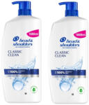 Head & Shoulders Classic Clean korpásodás elleni sampon bármely hajtípusra (2x1000 ml)