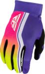 FLY Racing Mănuși motocross pentru motocicletă FLY Racing F-16 Raze violet-roșu-galben (AIM172-525)