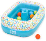Bright Starts Bathe & Giggle Felfújható Babakád és Labdamedence 2 az 1-ben, 6 Hónapos Kortól