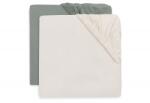 Jollein Gumis lepedő 40/50 x 80/90 cm 2 db Változat: Sea Green/Ivory