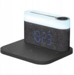 Proove 3az1ben Éjjeli lámpa Day & Night Led ébresztőóra 1200mAh 3W indukciós töltéssel (PLDN05002005)