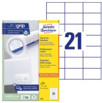 AVERY Etikett AVERY 3652 70x42, 3mm univerzális 2100 címke/doboz 100 ív/doboz (3652) - robbitairodaszer