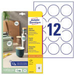 AVERY Etikett AVERY L3416-10 kör alakú 60 mm átmérő 120 címke/doboz 10 ív/doboz (L3416-10) - robbitairodaszer