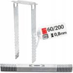 Lun Fix Es 60/200 lapos akasztók CD60 profilokhoz gipszkarton horganyzott 100db (WP60200K)