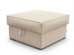  Taburet SMART COSARO XL cu spatiu de depozitare 71x71 cm, crem