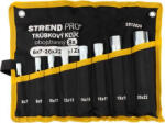Strend Pro Csőkulcs Strend Pro, 6x7-20x22 mm, kétoldalas, Zn, 8 db-os készlet (STP012312024)
