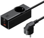 Mcdodo Prelungitor McDodo CH-4620, 1 x Schuko - 1 x USB-A - 2 x USB-C, Negru (37718)