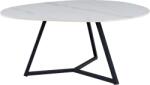 Invicta interior Masuta de cafea MARVELOUS 90 cm, ceramica alba (46867) Masa de cafea