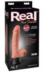 Pipedream Real Feel Deluxe 22 cm természetes modell damilozott felülettel (603912340686)