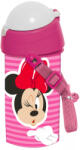 Disney Minnie műanyag szívószálas kulacs akasztóval 500 ml Nr 01