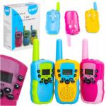  Walkie talkie rövidhullámú gyerekeknek 3 darabos szett (KX2928)
