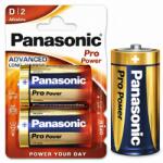 Panasonic Pro Power D LR20 Alkáli Elem Erősebb, Mint A Hagyományos (BK-LR20PPG-2BP)