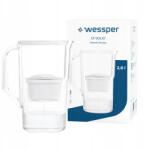 Wessper Szűrő kancsó Wessper D1 Solid 2, 8 l aquamax vízszűrő (WES203-WH)