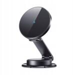 JOYROOM Mágneses autós tartó Joyroom JR-ZS408 15W töltővel, fekete (6956116718183)