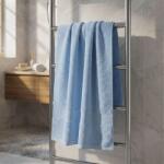 decoDoma Prosop de baie din bambus ALMA bleu ciel 70 x 140 cm Prosop