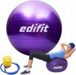 edifit Gimnasztikai labda pilates jóga fitnesz gyakorlatokhoz pumpa 75cm (Piłka do ćwiczeń FitBall 55 cm - Niebieska)