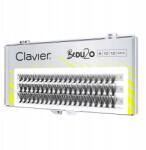 Clavier BeDU2O Double Volume Műszempilla tincsek, Mix 8-10-12mm