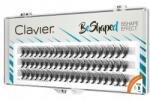 Clavier Beshaped selyem műszempilla tincsek, B ív, 10D, 8 mm