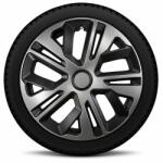 Rezaw Set capace roti 14 Raven MIX - Grafit + Negru cu inel negru (ALM cpc140503-raven)