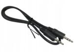 Cabletech 3.5 jack dugó kábel 3.5 jack dugó fekete 0, 6m (KPO2743-0.6)
