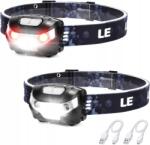 Lepro Led fejlámpa Dupla csomag újratölthető vízálló 5 üzemmód 150M Lepro (3200008-2)