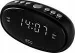 ECG Rb 010 fekete ébresztőórás rádió, fekete (5552)
