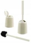 Curver Fürdőszobai Wc kefe WC-hez Knit Curver műanyag tartállyal (3253922004008)