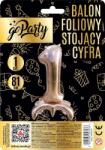 Go Party Fólia lufi álló 1 rose gold 81cm