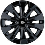 AutoHelix MSA Set 4 capace roti 16 inchi (R16) compatibile KIA, Model Storm Negru (STORMN30)