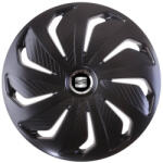 AutoHelix MSA Set 4 capace roti 15 inchi (R15) compatibile SEAT, Model Wind Negru (WNDNC56)