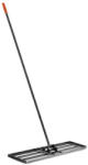 Strend Pro Greblă de grădină, Strend Pro Garden, 60 x 40 x 150 cm, nivelator pentru gazon, cu muchie de netezire Grebla