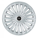 AutoHelix MSA Set 4 capace roti 15 inchi (R15) compatibile OPEL, Model Joy Gri (JOYG16)