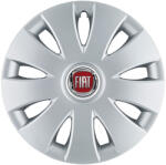 AutoHelix MSA Set 4 capace roti 16 inchi (R16) compatibile FIAT, Model Aura Gri (AURG7)