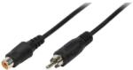LogiLink RCA - RCA, 5m audio kábel Fekete (CA1032) - navion