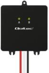 Qoltec Feszültségkiegyenlítő 24V 2x12V akkumulátorhoz | 5A | LiFePO4 AGM GEL (51097)