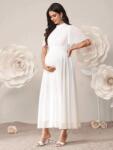 Shein Fehér Kismama Ruha S09__XL